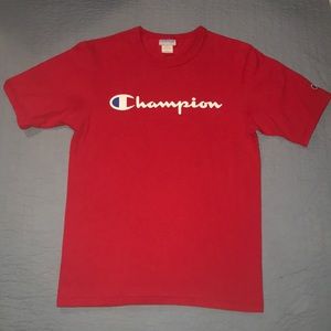 Champion logo tee